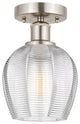 Innovations 616-1F-SN-G462-6 1 Light Semi-Flush Mount, Brushed Satin Nickel