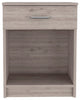Pictor Nightstand, Light Grey