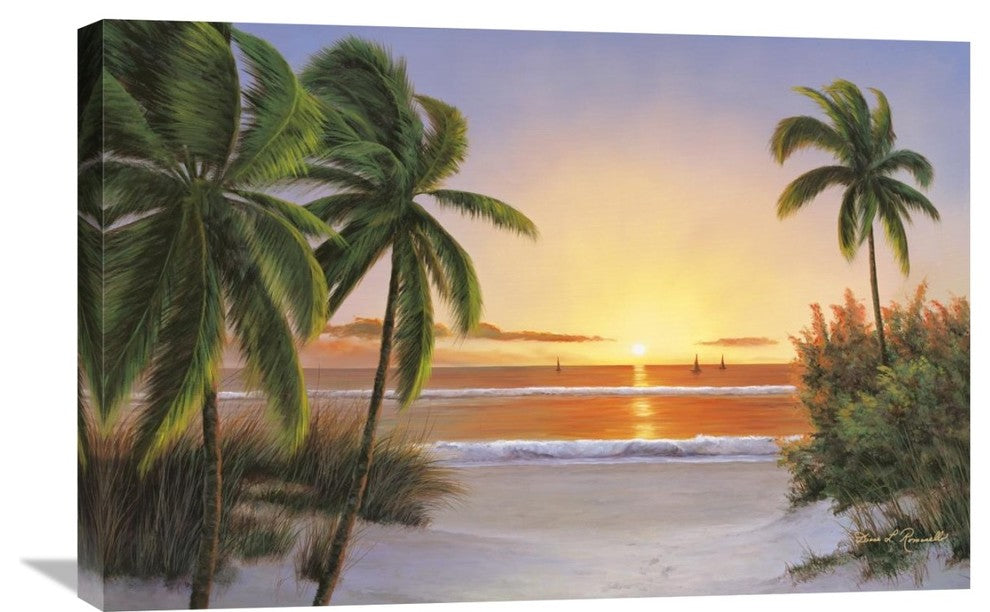 "Sunset Sail" Artwork, 30"x20"