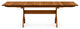 Copeland Sarah Trestle Extension Table, Autumn Cherry, 38x66