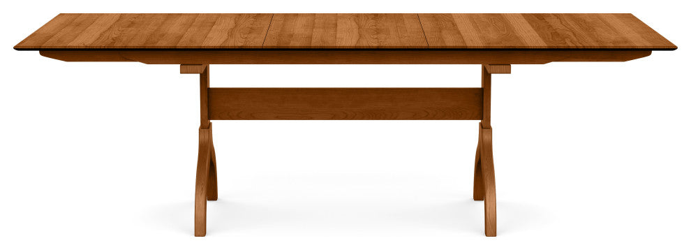 Copeland Sarah Trestle Extension Table, Autumn Cherry, 38x66