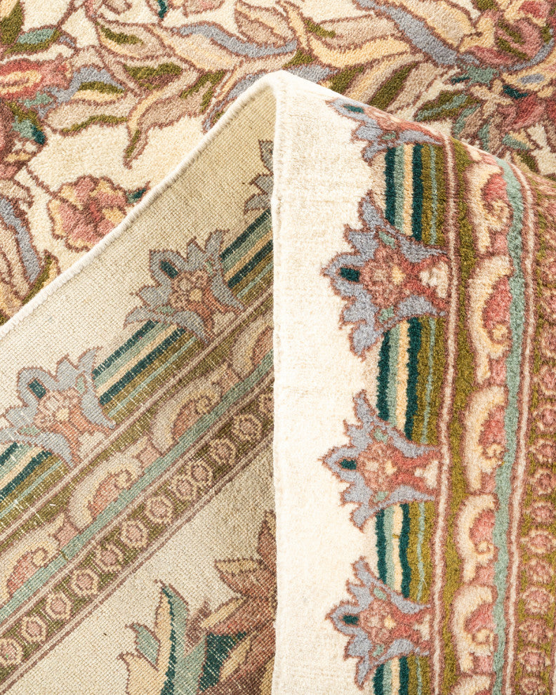 Mogul, One-of-a-Kind Hand-Knotted Area Rug Ivory, 11'9"x17'10"
