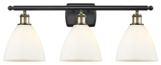 Innovations 516-3W-BAB-GBD-751 3 Light Bath Vanity Light, Black Antique Brass