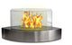 Lexington Tabletop Fireplace, Stainless Steel