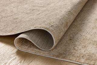 Loloi Newman Taupe / Bone 18" x 18" Sample Rug