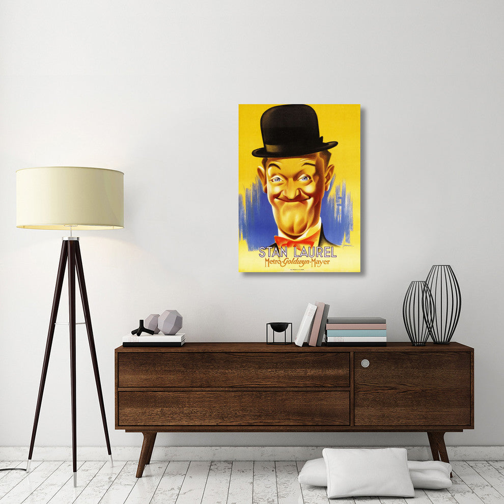 "Laurel & Hardy - Stan Laurel, 1933" Canvas by Hollywood Photo Archive, 29x40"