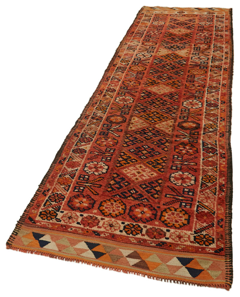 Rug N Carpet - Handmade Turkish 2' 11" x 11' 11" Unique Runner Rug