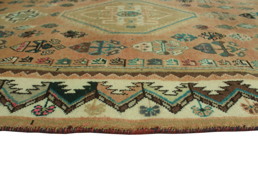 Semi-Antique Borzoo Rust Rug