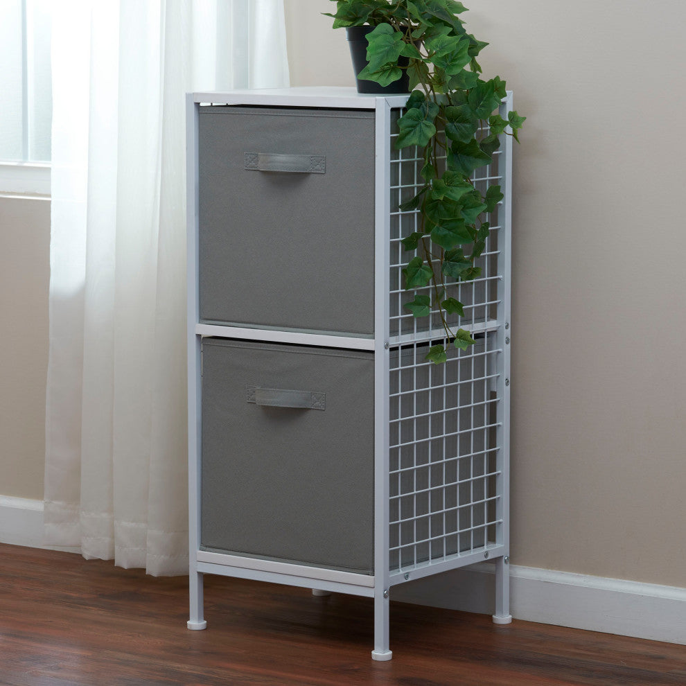 Fabric Storage Bins 2 Piece Set