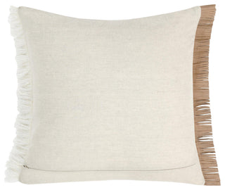 Haris 22" Pieced Design Throw Pillow