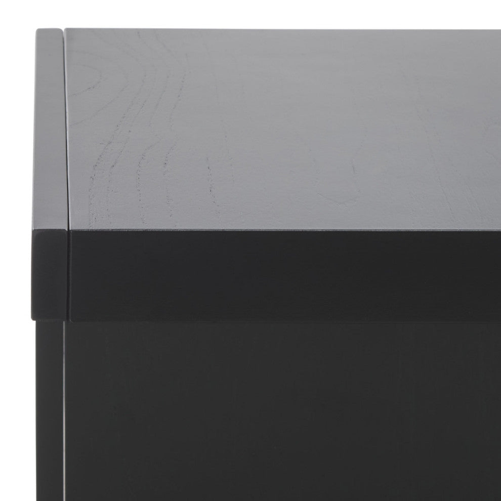 Safavieh Couture Tawney "C" Wood Accent Table, Black