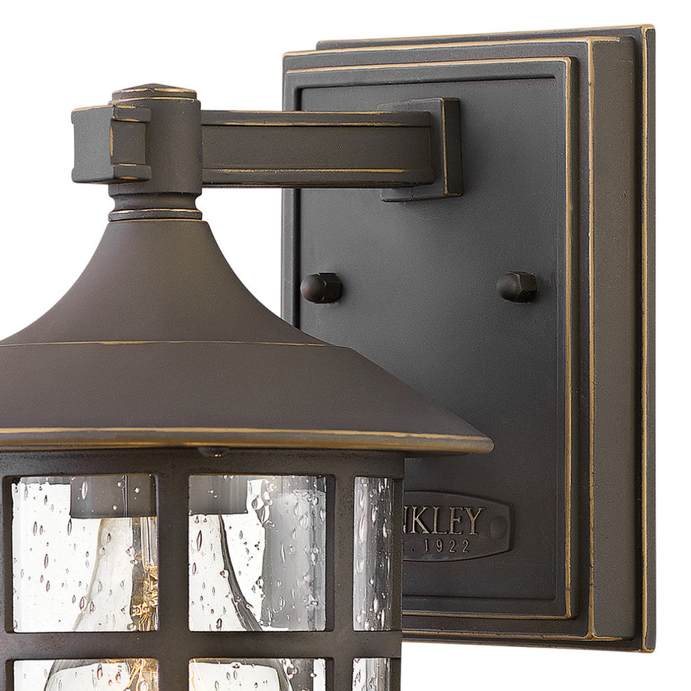 Hinkley Freeport Coastal Elements Small Wall Mount Lantern, Oil Rubbed Bronze