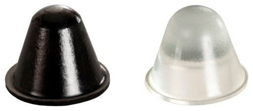 Conical Adhesive Cabinet & Furniture Rubber Spacers-BS37 .720"x.560"-25pcs