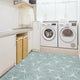 Horizon Dusk Hex Aquamarina Porcelain Floor and Wall Tile
