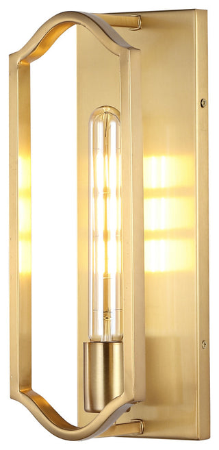 Chloe 4.75" 1-Light Modern Bohemian Iron LED Sconce, Gold