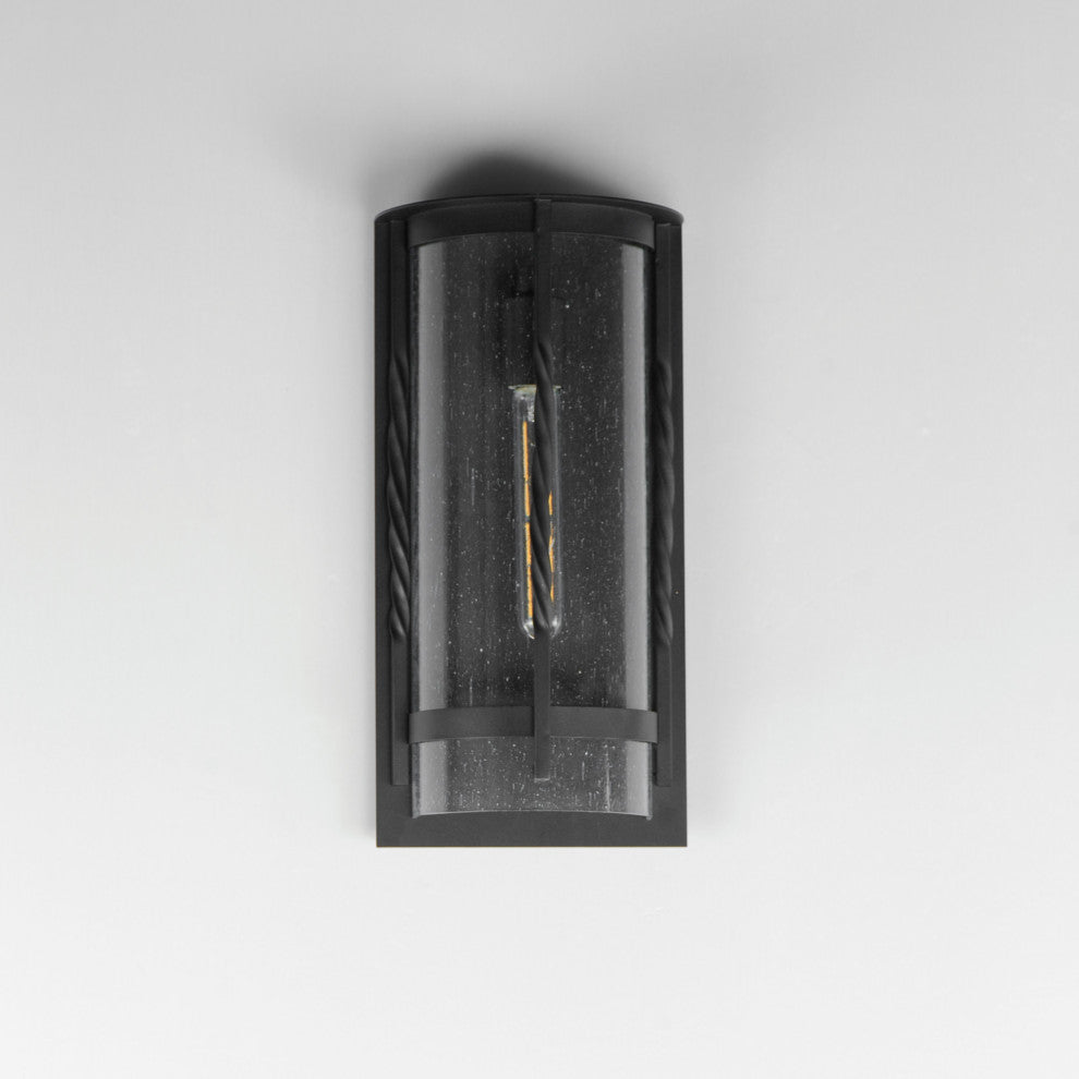 Maxim 30192 Foundry 16" Tall Outdoor Wall Sconce - Black