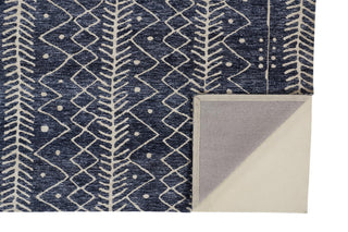 Weave & Wander Oliena Rug, Denim, 8'x10'