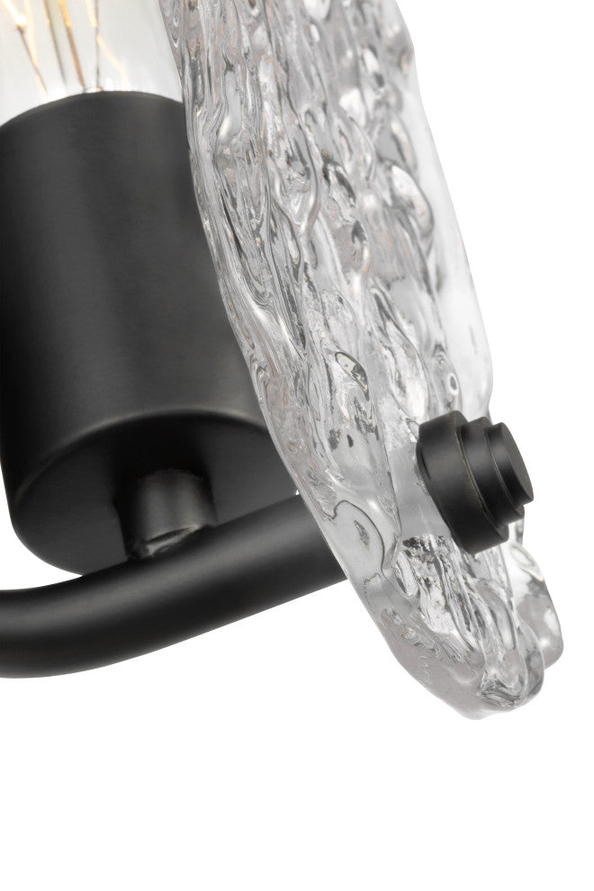 Glacier Vanity - 1 Light - Matte Black