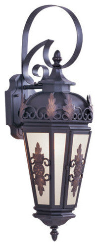 Berkshire Outdoor Wall Lantern, Bronze