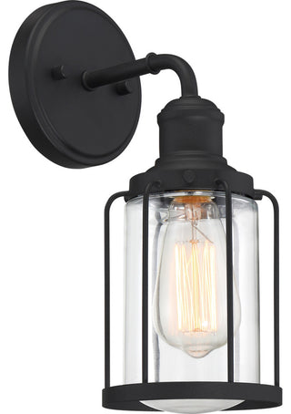 Ludlow 1-Light Wall Sconce, Earth Black