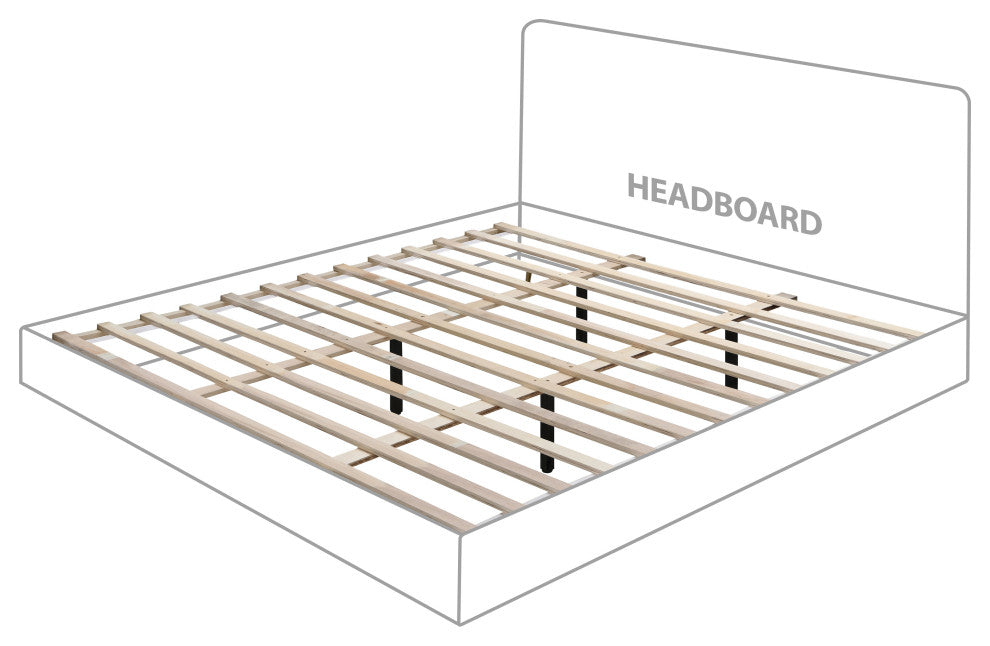 Nora Velvet Upholstered Bed, Pink, King