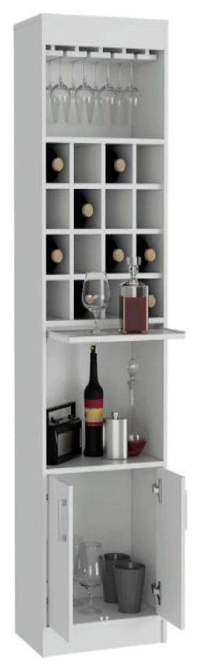 Bar Cabinet Modoc, Living Room, White