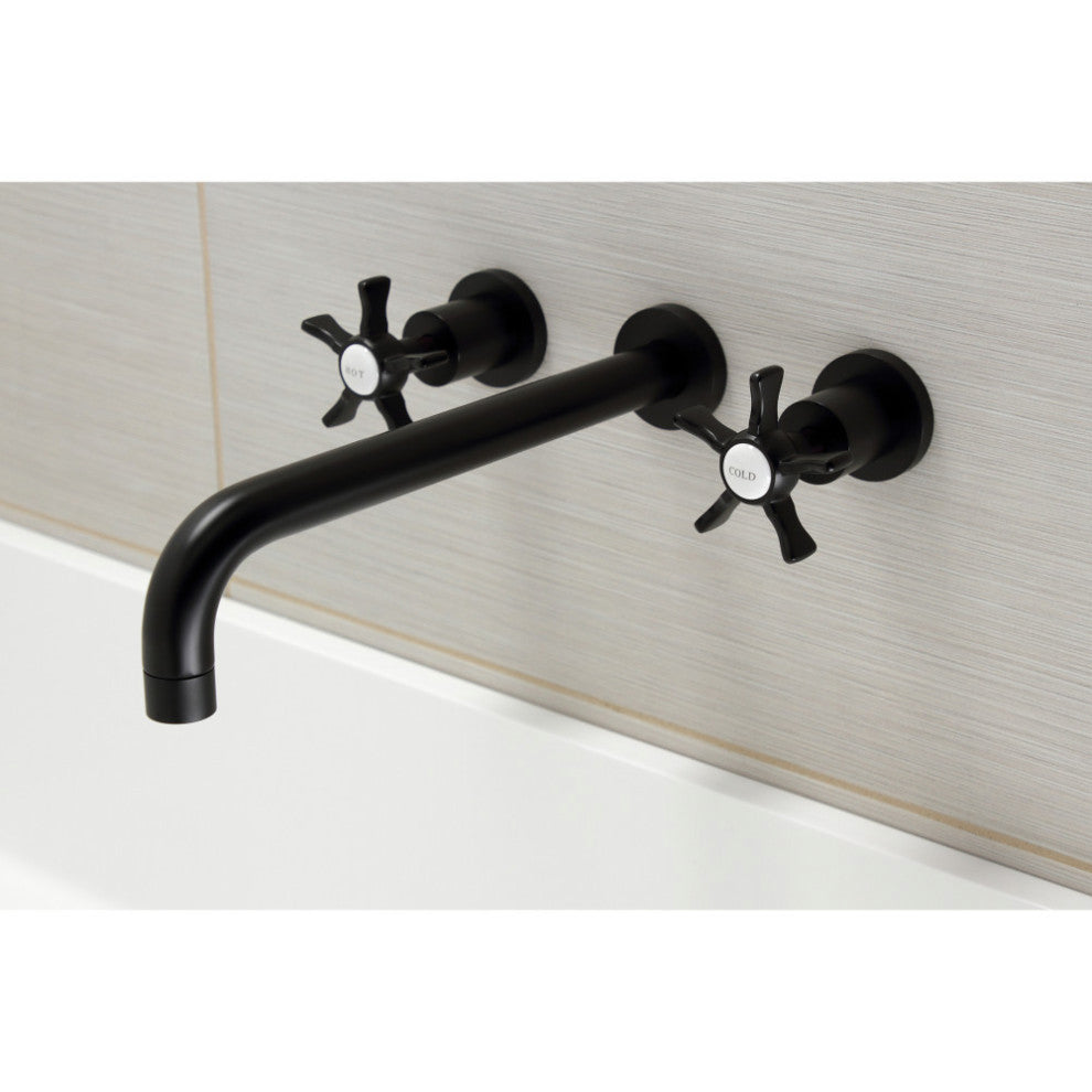 KS8050NX Wall Mount Tub Faucet, Matte Black