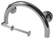 Life Line, Toilet Paper Holder Semisphere, Polished Chrome