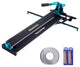 VEVOR 48" Manual Tile Cutter Cutting Machine with Infrared for Porcelain Ceramic, Single Rail
