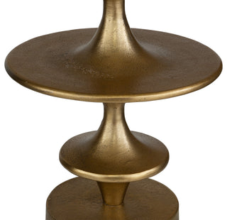 Uttermost Flight Brass Accent Table