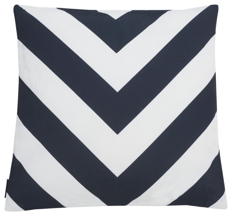 Safavieh Kadyn Outdoor Pillow Black 18" X 18"