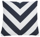 Safavieh Kadyn Outdoor Pillow Black 18" X 18"