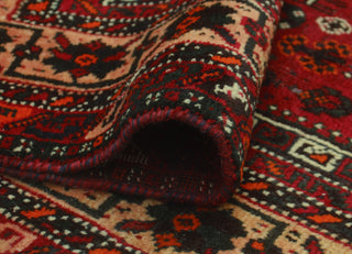 Fine Vintage Distressed Loy Red Rug