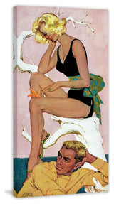"Marry the Boss Daughter" Print on Canvas by Robert Jones