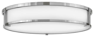 Hinkley Lighting 3244 Lowell 4 Light 24"W Flush Mount Drum - Chrome