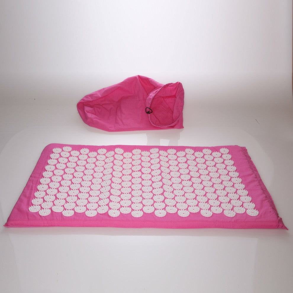 Acupuncture Mat With Bag, Pink