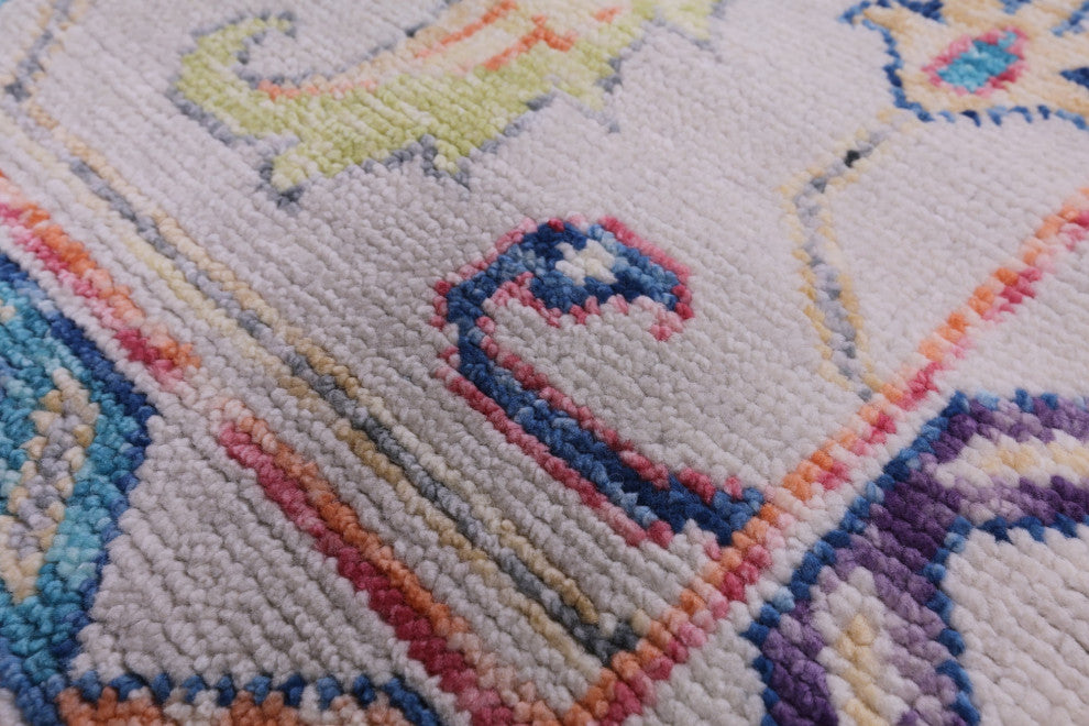 10' 4" X 13' 10" Turkish Oushak Handmade Wool Rug - Q16105