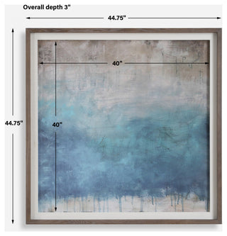 Uttermost Serenity Paused Framed Abstract Print