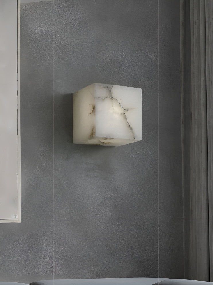 Modern Marble Wall Lamp in Designer Style for Living Room, Bedroom