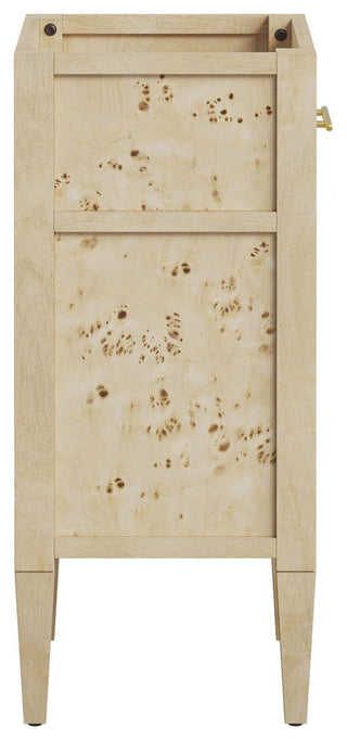 Elysian 18" Wood Bathroom Vanity - Black Burl