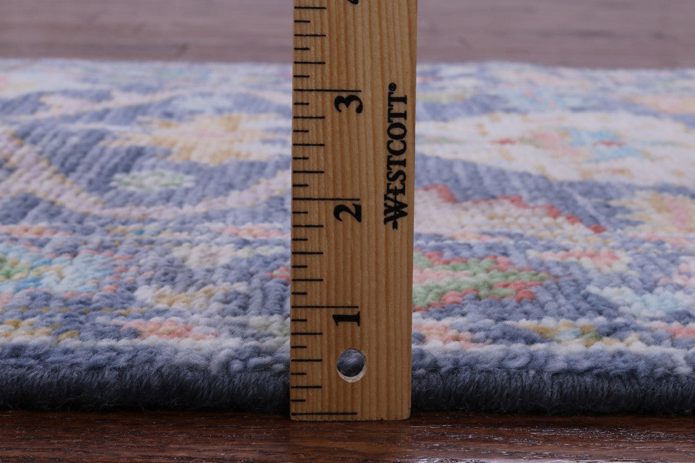 Runner Turkish Oushak Handmade Rug 2' 7" X 12' 3" - Q13453