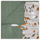 Quilt, 3-Layer GOTS Certified Organic Muslin Cotton