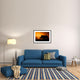 "Rhino Sunrise" Framed Digital Print by Mario Moreno, 38"x28"