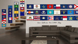 Nevada State Flag Canvas Print, 13"x17"