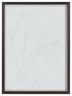 Blake Summer Lines 5 Framed Printed Glass by Maggie Stephenson, Gold 18x24