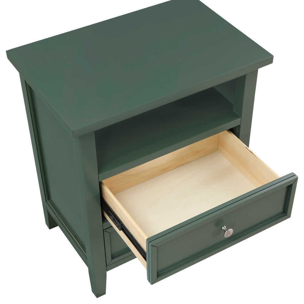 Walker Vintage Green 2 Drawer Nightstand