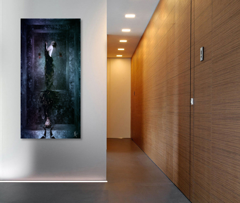 Cortesi Home "Drink Me" by Mario Sanchez Nevado, Giclee Canvas Wall Art, 30"x60"