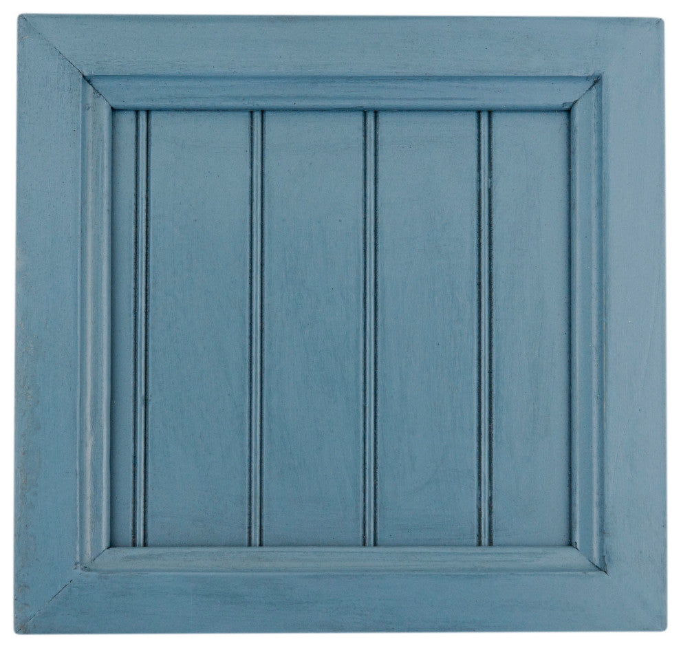 Eagle Furniture Coastal Computer Armoire Work Station, Smoky Blue