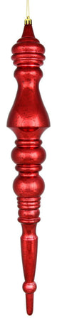 Vickerman N190919D 20" Wine Mercury Finial, Pack of 2