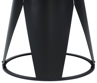 Zudora Dining Table, Antique Oak and Black Finish